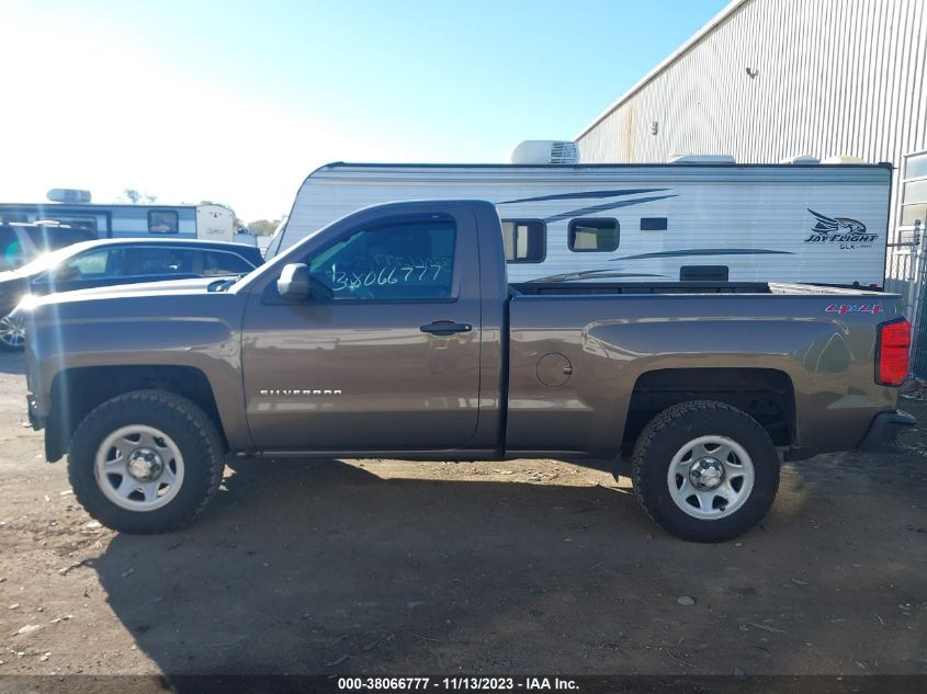 2014 CHEVROLET SILVERADO 1500 WORK TRUCK - 1GCNKPEH5EZ254622