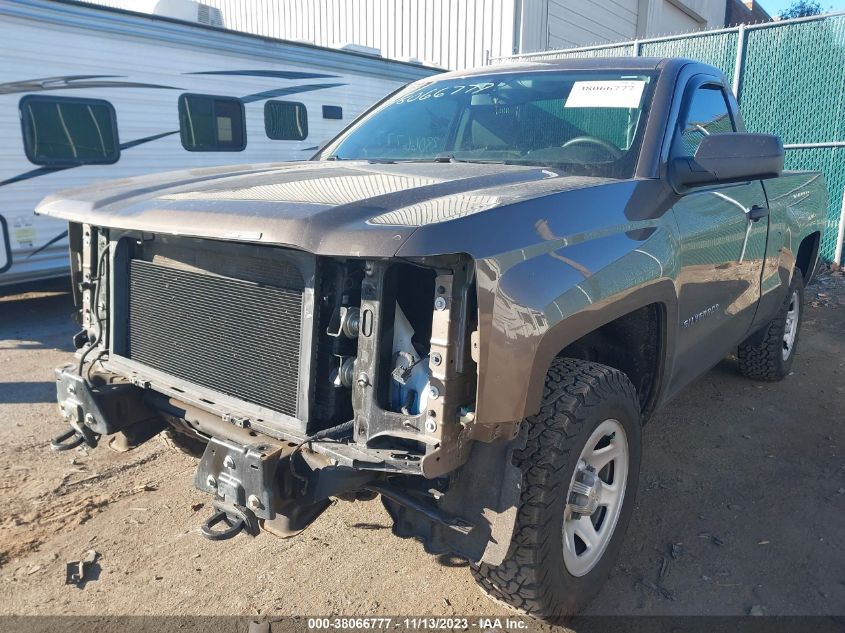 2014 CHEVROLET SILVERADO 1500 WORK TRUCK - 1GCNKPEH5EZ254622