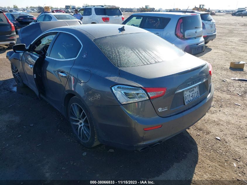 2014 MASERATI GHIBLI ZAM57XSA9E1086146