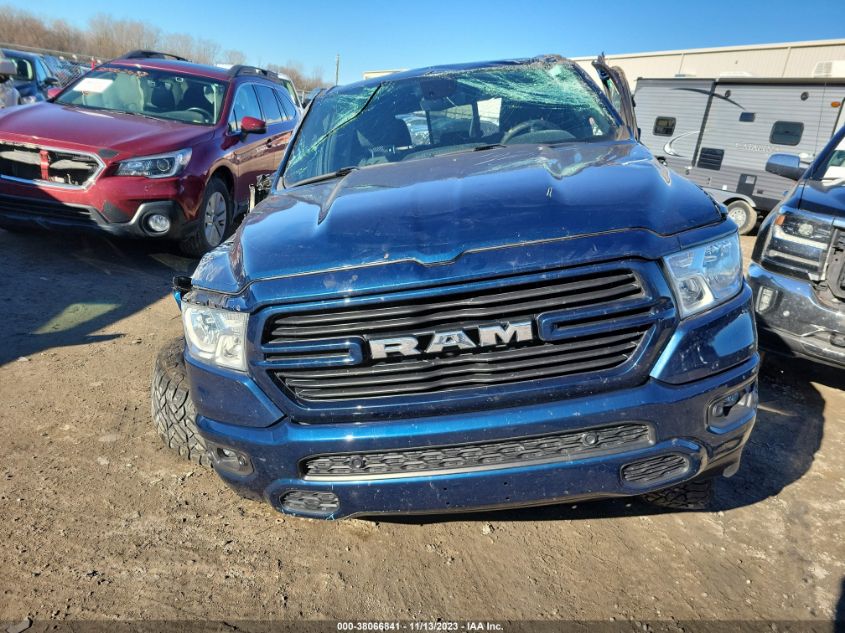 2021 RAM 1500 BIG HORN  4X4 5'7" BOX - 1C6SRFFT3MN720668