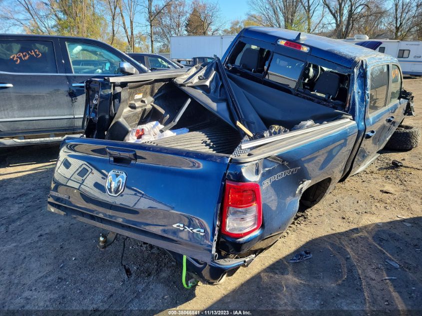 2021 RAM 1500 BIG HORN  4X4 5'7" BOX - 1C6SRFFT3MN720668