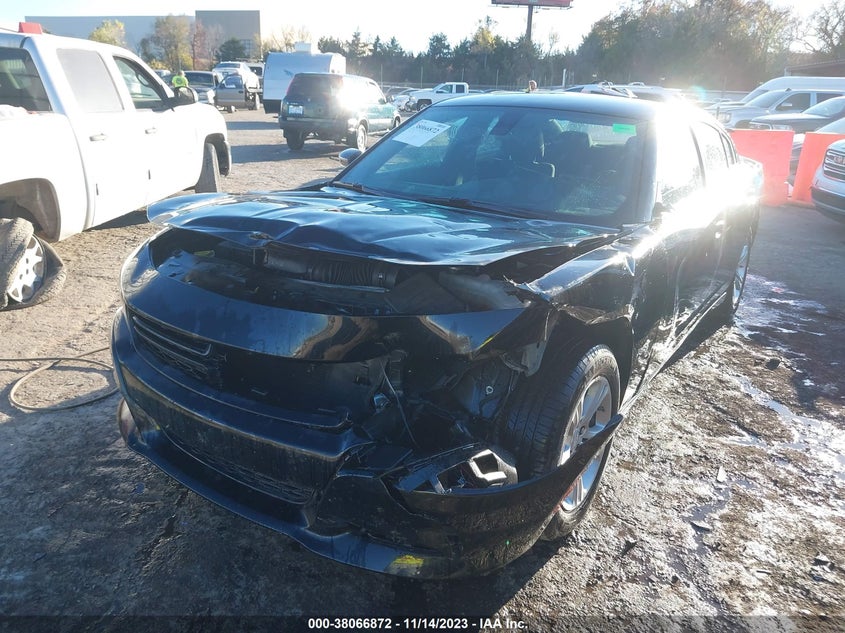 VIN 2C3CDXBG5NH259031 2022 DODGE CHARGER SXT