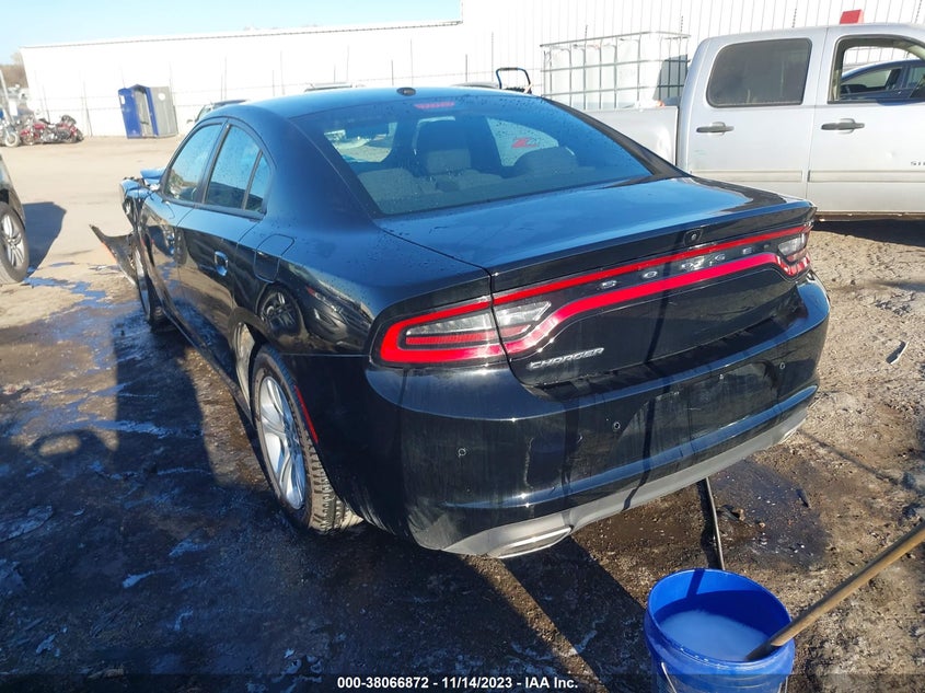 VIN 2C3CDXBG5NH259031 2022 DODGE CHARGER SXT