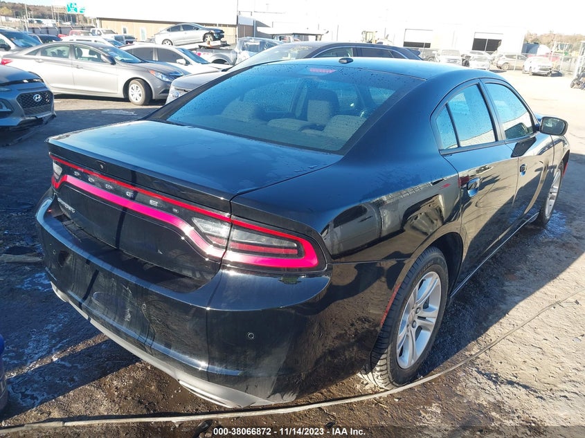 VIN 2C3CDXBG5NH259031 2022 DODGE CHARGER SXT