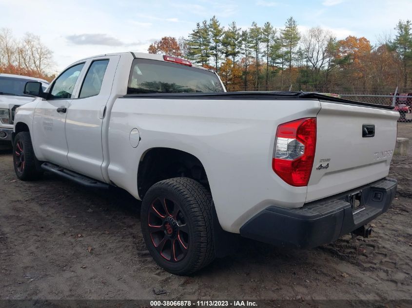 2018 TOYOTA TUNDRA DOUBLE CAB SR/SR5 - 5TFUM5F13JX077957