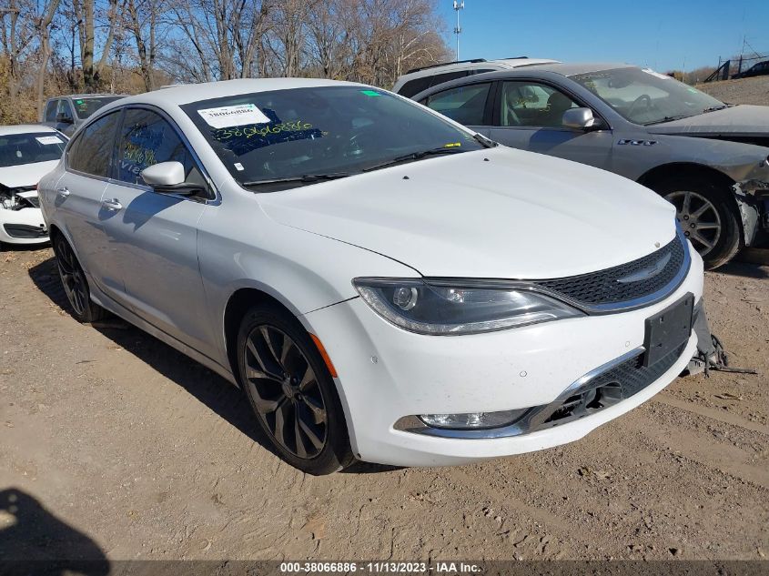 2015 CHRYSLER 200 C - 1C3CCCCG2FN509604