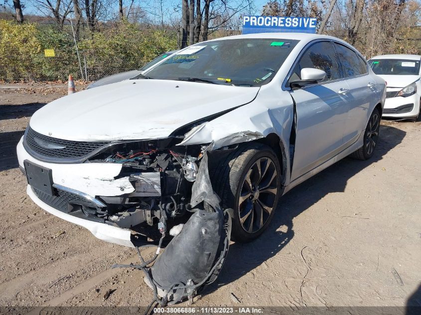 2015 CHRYSLER 200 C - 1C3CCCCG2FN509604