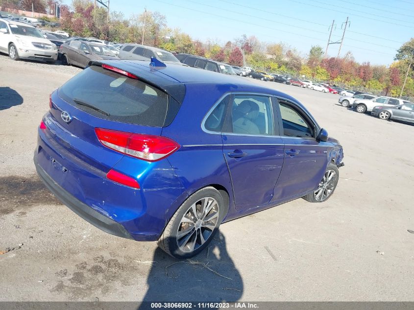 2018 HYUNDAI ELANTRA GT - KMHH35LE6JU078366
