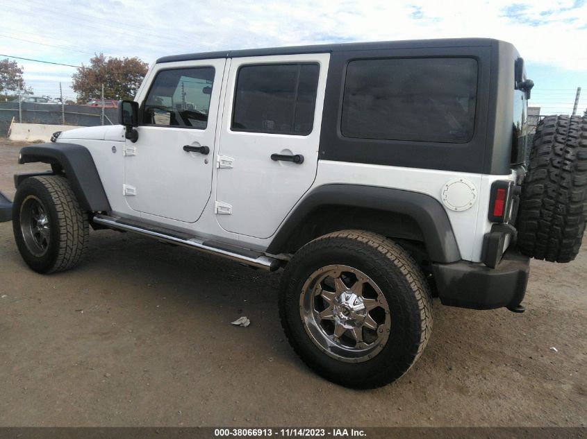2014 JEEP WRANGLER UNLIMITED SPORT - 1C4BJWDG0EL233317