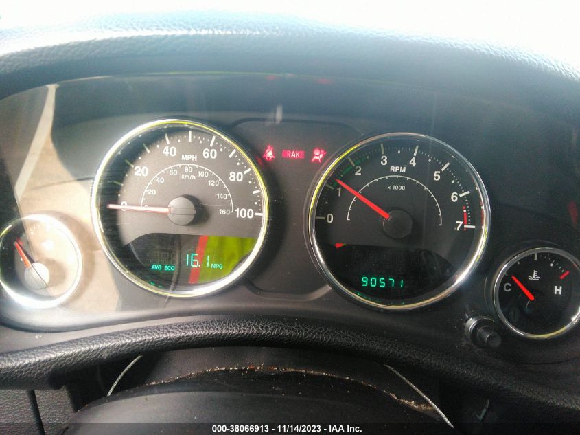 2014 JEEP WRANGLER UNLIMITED SPORT - 1C4BJWDG0EL233317