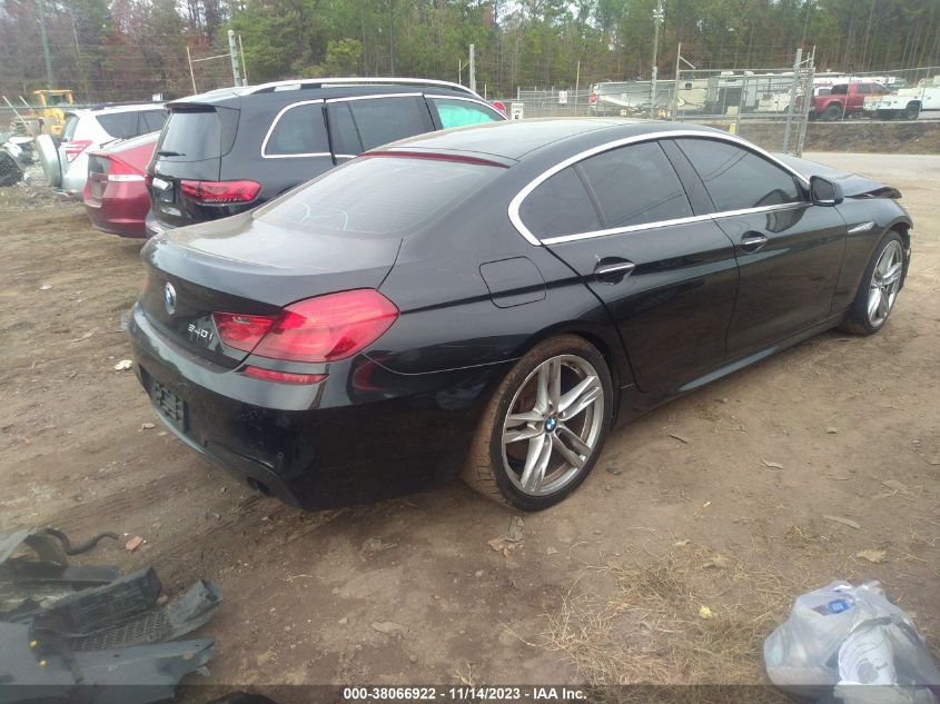2013 BMW 640I GRAN COUPE 640I WBA6A0C54DDZ03911