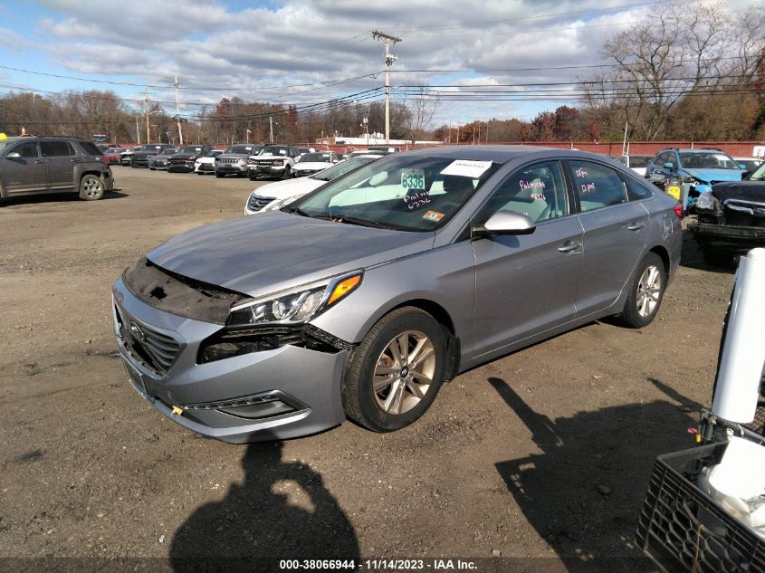 2015 HYUNDAI SONATA SE - 5NPE24AF7FH245822