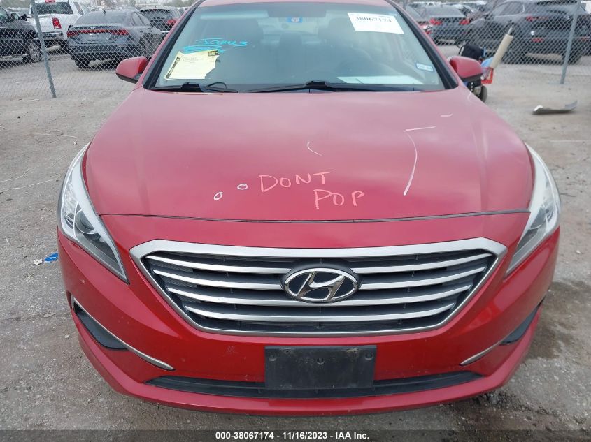 2017 HYUNDAI SONATA 2.4L - 5NPE24AF4HH560094