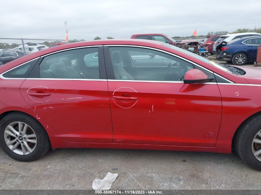 2017 HYUNDAI SONATA 2.4L - 5NPE24AF4HH560094