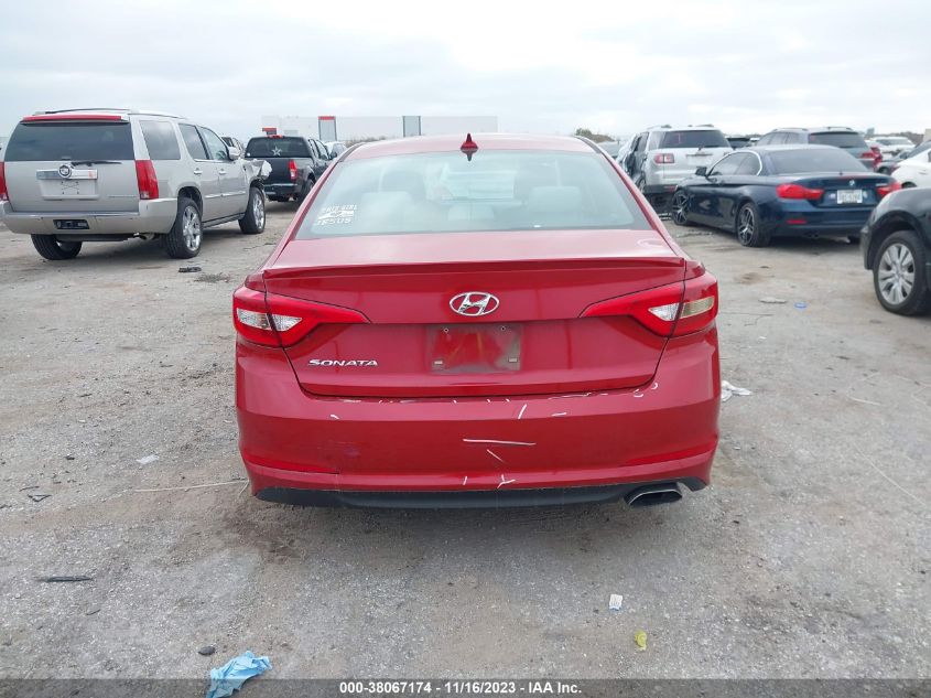 2017 HYUNDAI SONATA 2.4L - 5NPE24AF4HH560094