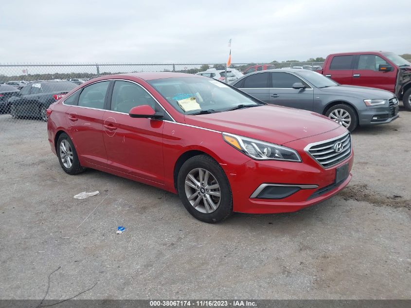 2017 HYUNDAI SONATA 2.4L - 5NPE24AF4HH560094