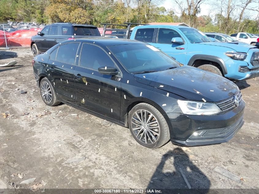 2016 VOLKSWAGEN JETTA 1.8T SPORT - 3VWD17AJ1GM243125