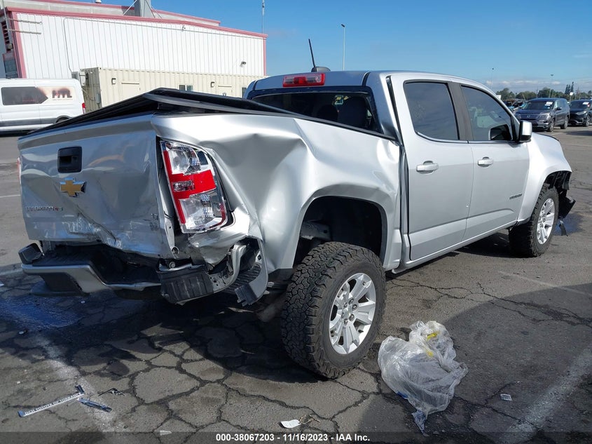 VIN 1GCGSCEN0K1210898 2019 CHEVROLET COLORADO LT