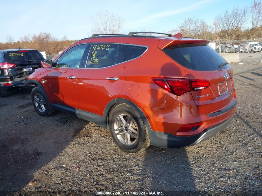 2017 HYUNDAI SANTA FE SPORT - 5XYZU3LB1HG485247