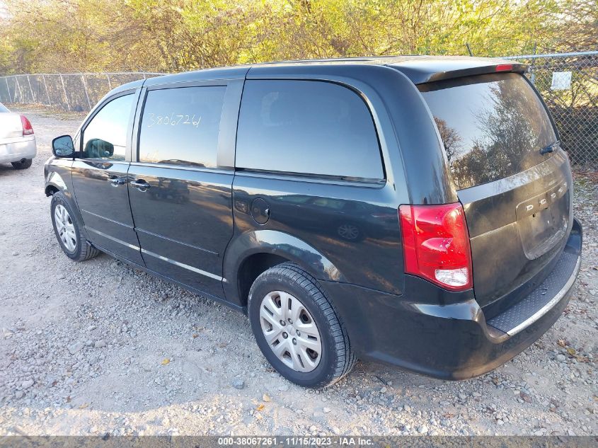 2015 DODGE GRAND CARAVAN AVP/SE - 2C4RDGBG7FR684042
