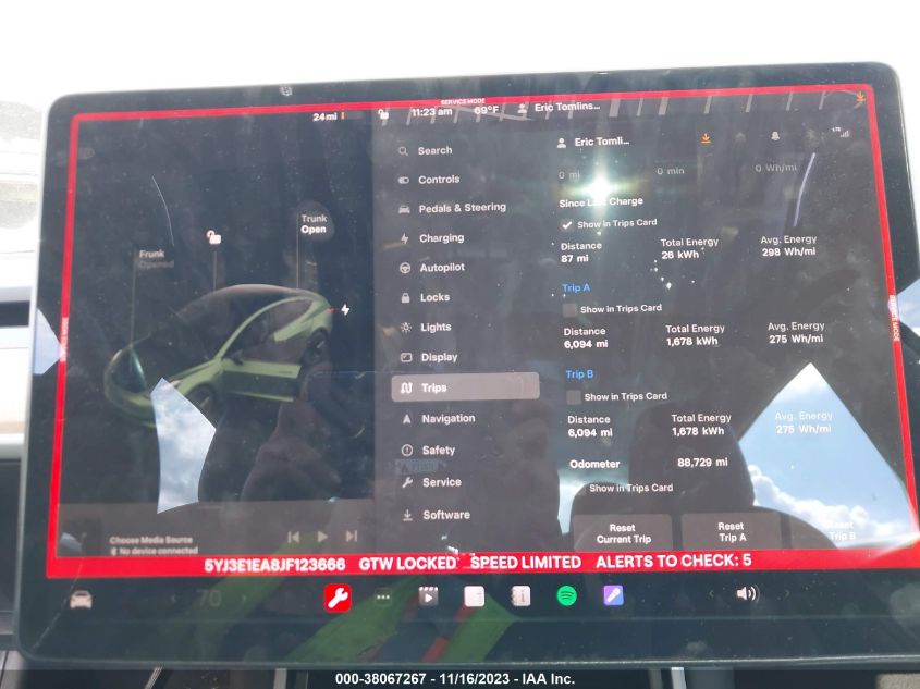 2018 TESLA MODEL 3 - 5YJ3E1EA8JF123666