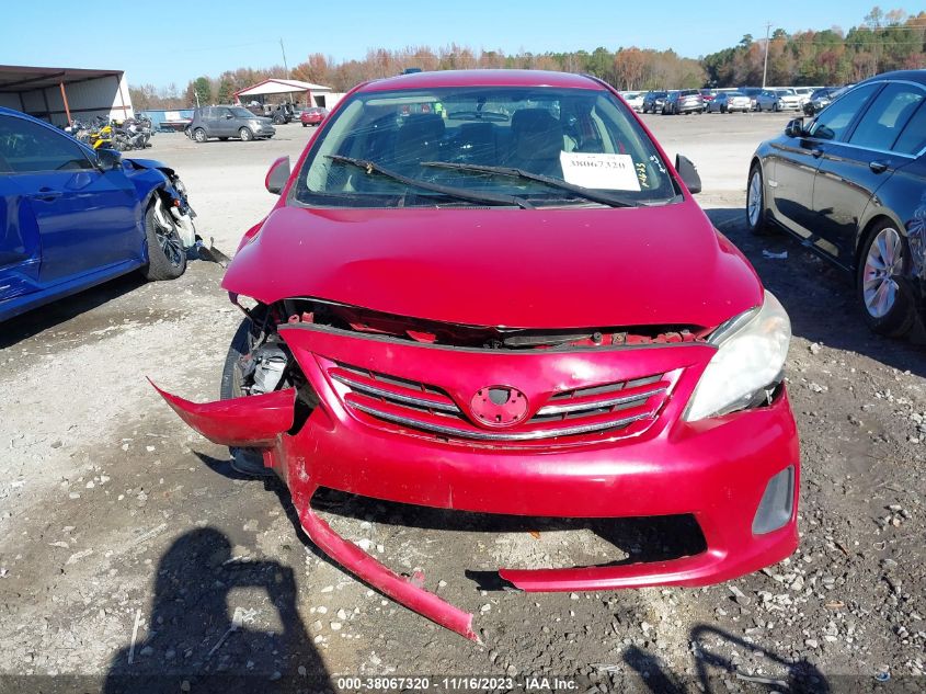 2013 TOYOTA COROLLA S/LE - 2T1BU4EE2DC995384