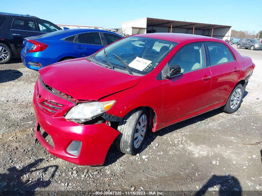 2013 TOYOTA COROLLA S/LE - 2T1BU4EE2DC995384