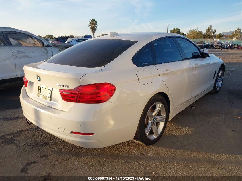 2015 BMW 428 GRAN COUPE WBA4A9C59FGL85615