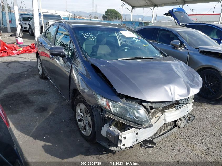 2015 HONDA CIVIC LX - 2HGFB2F58FH539930