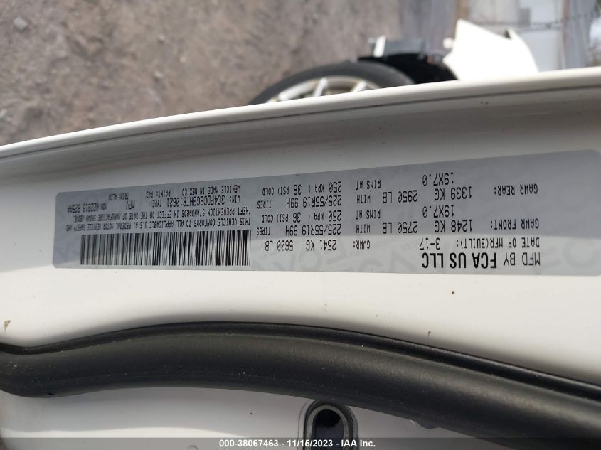 2017 DODGE JOURNEY GT - 3C4PDDEG3HT610621