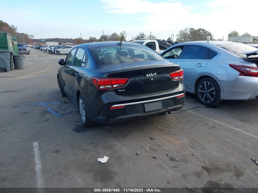 VIN 3KPA24AD2PE530737 2023 KIA RIO S