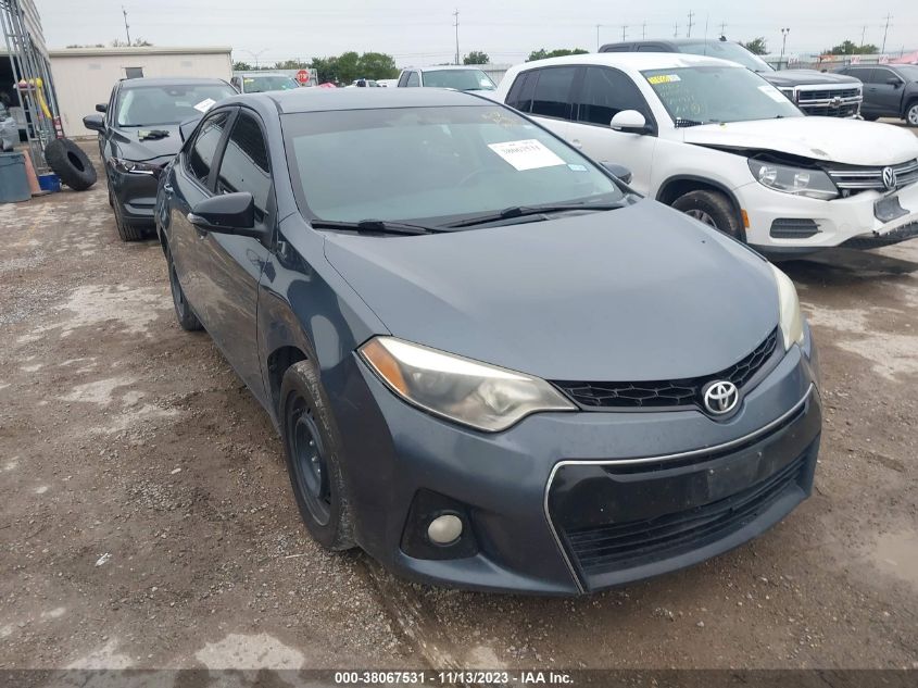 2014 TOYOTA COROLLA S - 2T1BURHE3EC157665