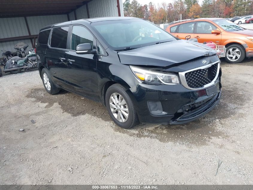2017 KIA SEDONA LX - KNDMB5C18H6236028