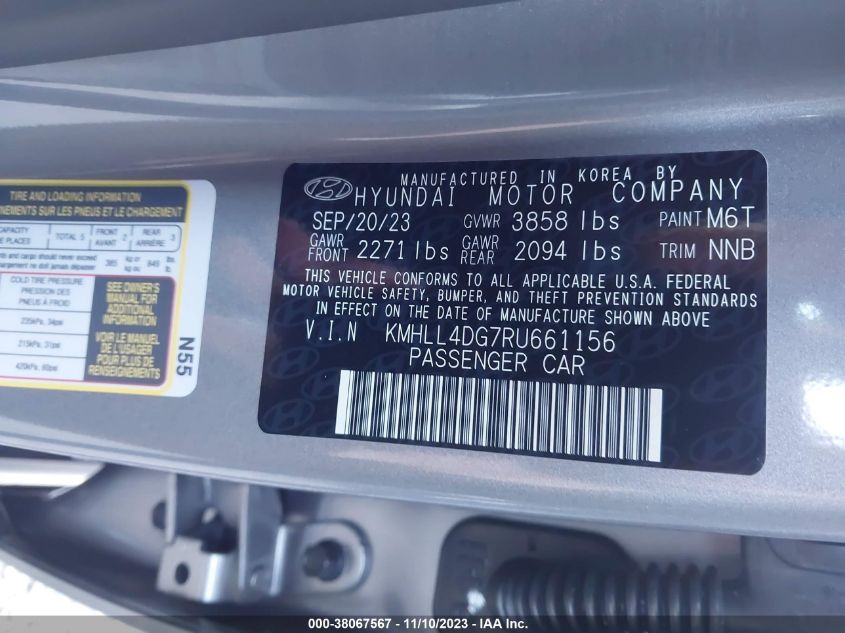 2024 HYUNDAI ELANTRA SE - KMHLL4DG7RU661156