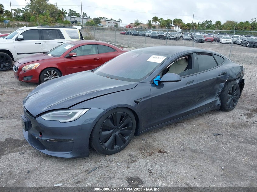 VIN 5YJSA1E5XMF454683 2021 TESLA MODEL S