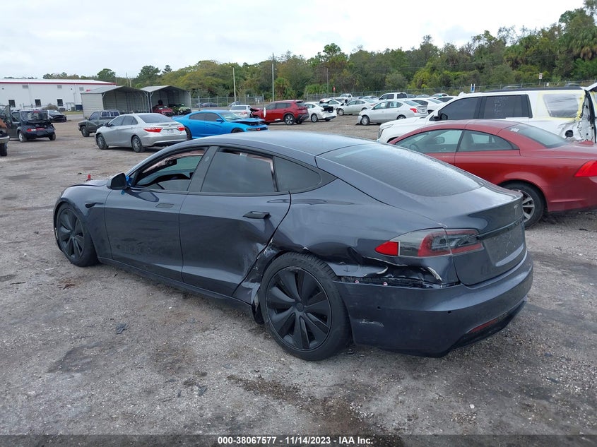 VIN 5YJSA1E5XMF454683 2021 TESLA MODEL S