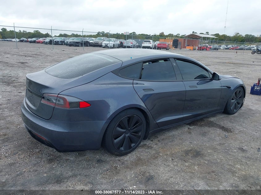 VIN 5YJSA1E5XMF454683 2021 TESLA MODEL S