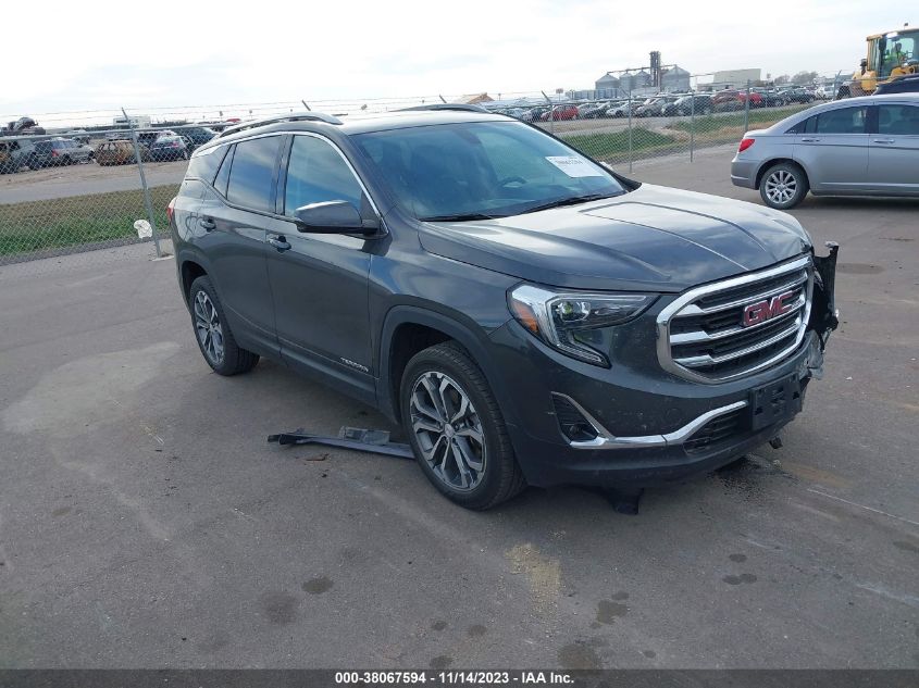 Lot #2539240431 2018 GMC TERRAIN SLT salvage car