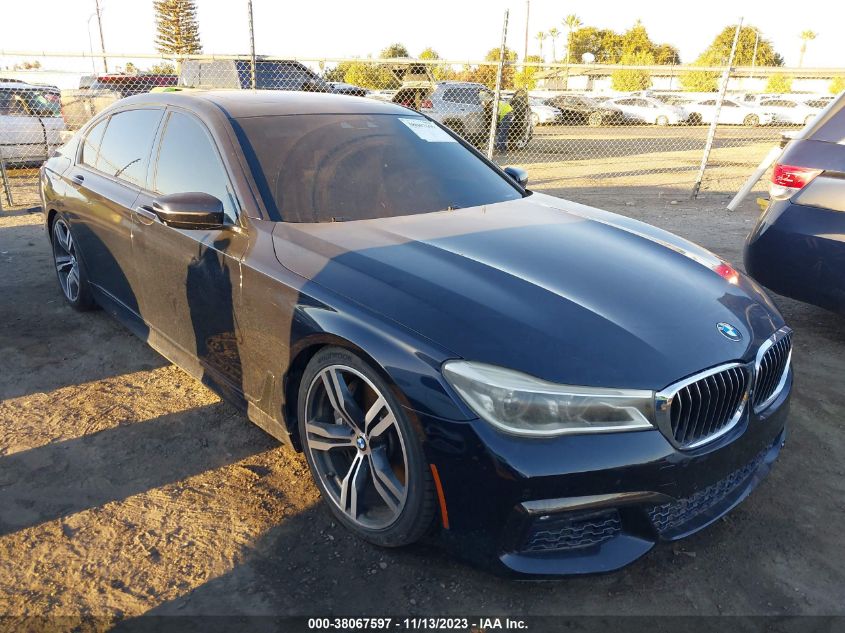 2016 BMW 750I - WBA7F0C51GGL99407