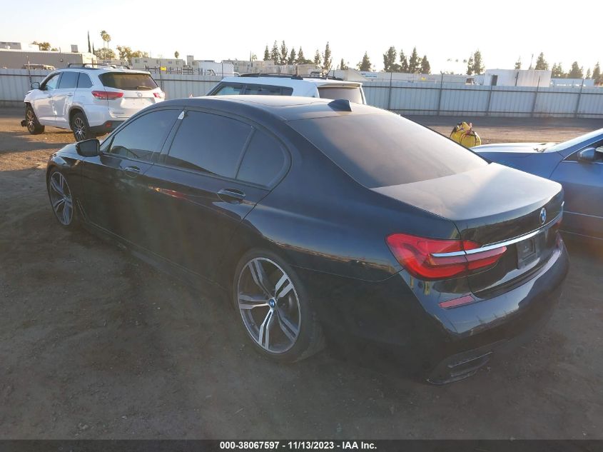 2016 BMW 750I WBA7F0C51GGL99407