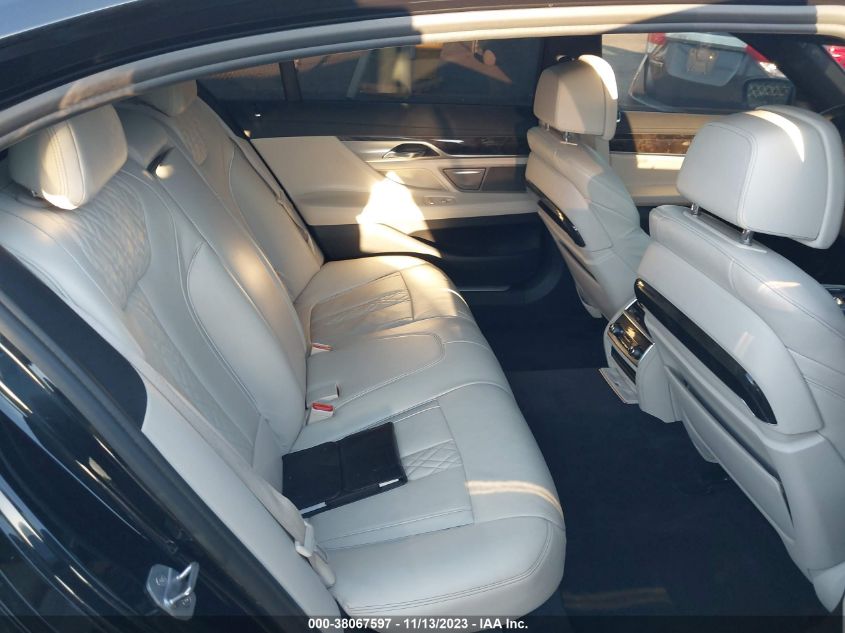 2016 BMW 750I WBA7F0C51GGL99407