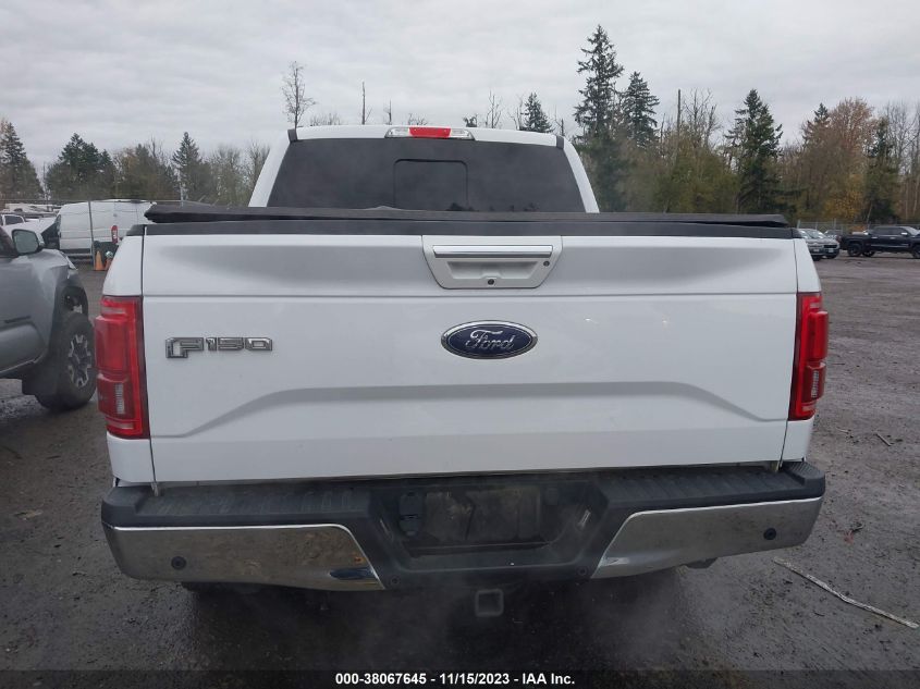 2015 FORD F-150 LARIAT - 1FTEW1EG0FKD37474