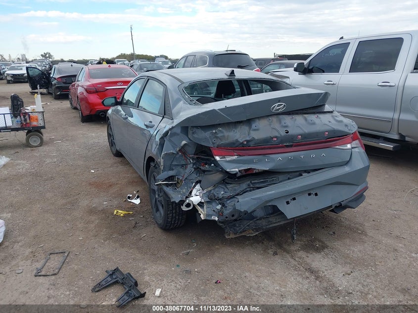 VIN KMHLS4AG1MU179170 2021 HYUNDAI ELANTRA SEL