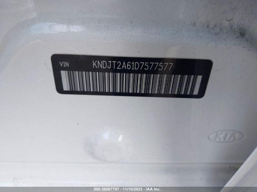 2013 KIA SOUL +/!/SPORT - KNDJT2A61D7577577