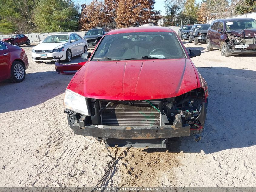 2013 DODGE AVENGER SE - 1C3CDZAB4DN594305