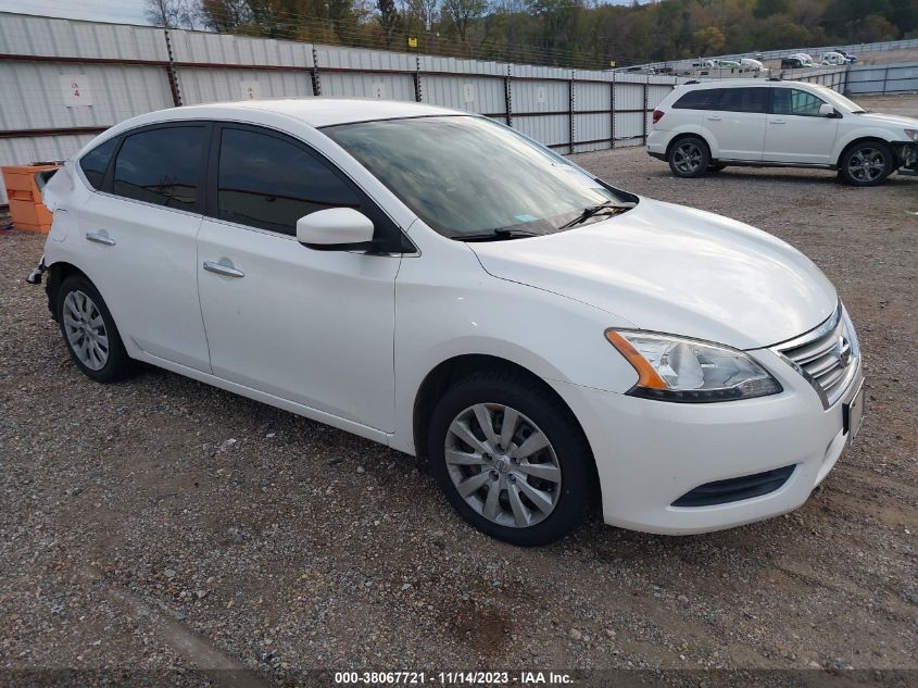 2013 NISSAN SENTRA S/SV/SR/SL - 3N1AB7AP1DL690100