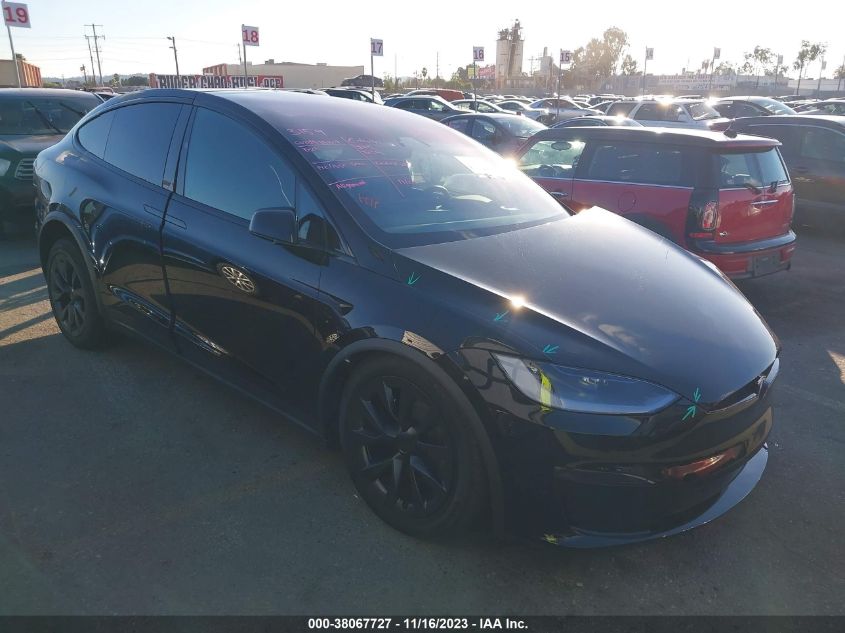 7SAXCBE55PF417652 TESLA MODEL X DUAL MOTOR ALL-WHEEL 2023