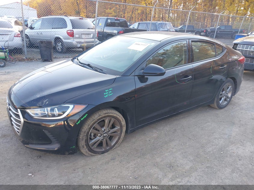 VIN 5NPD84LF5HH017604 2017 HYUNDAI ELANTRA SE
