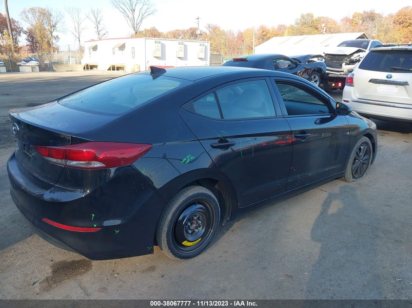 VIN 5NPD84LF5HH017604 2017 HYUNDAI ELANTRA SE