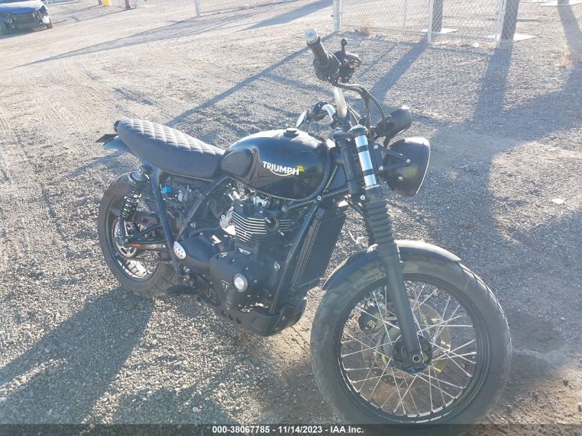 2017 TRIUMPH MOTORCYCLE STREET SCRAMBLER - SMTD44GN1HT815205